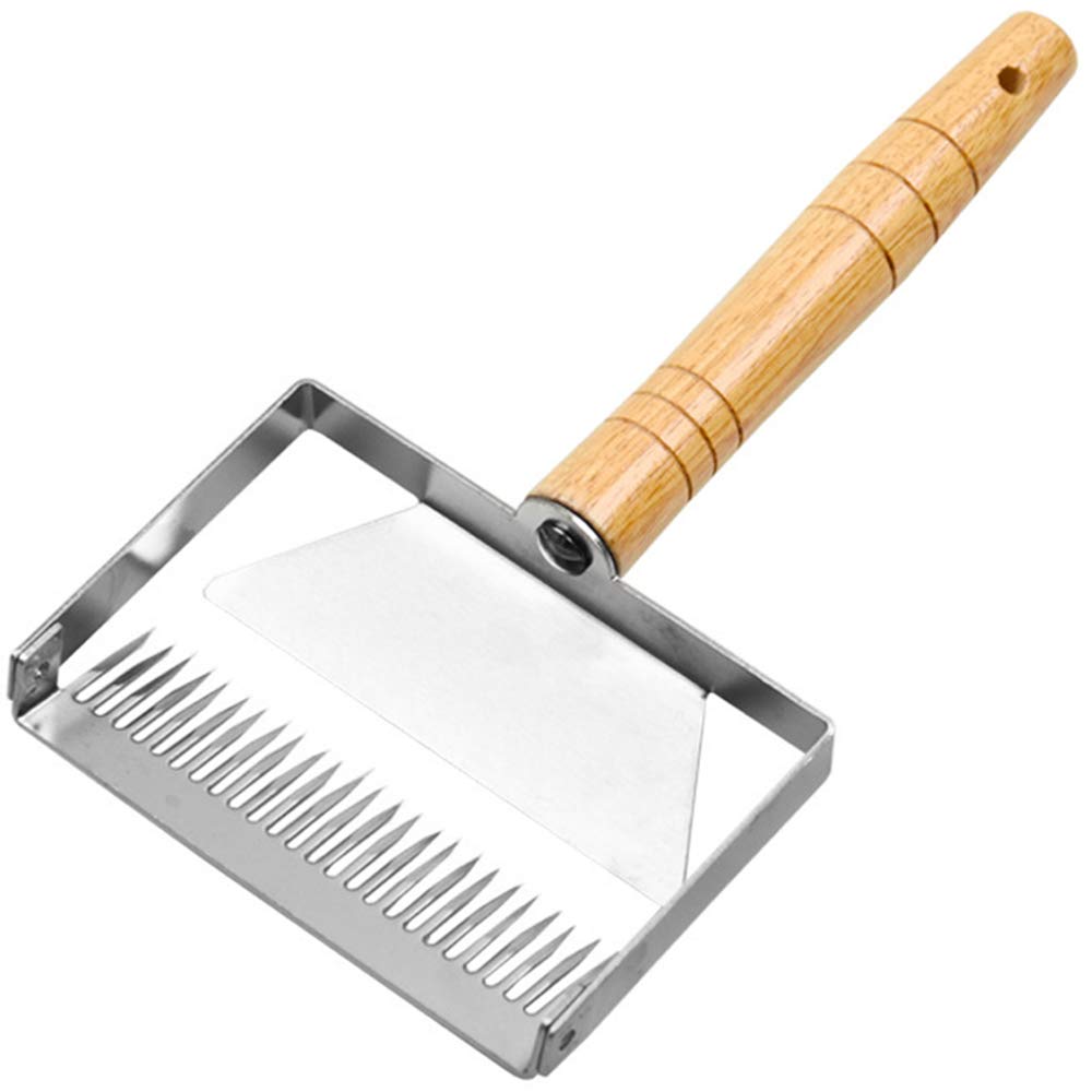 Stainless Steel Uncapping Fork Large