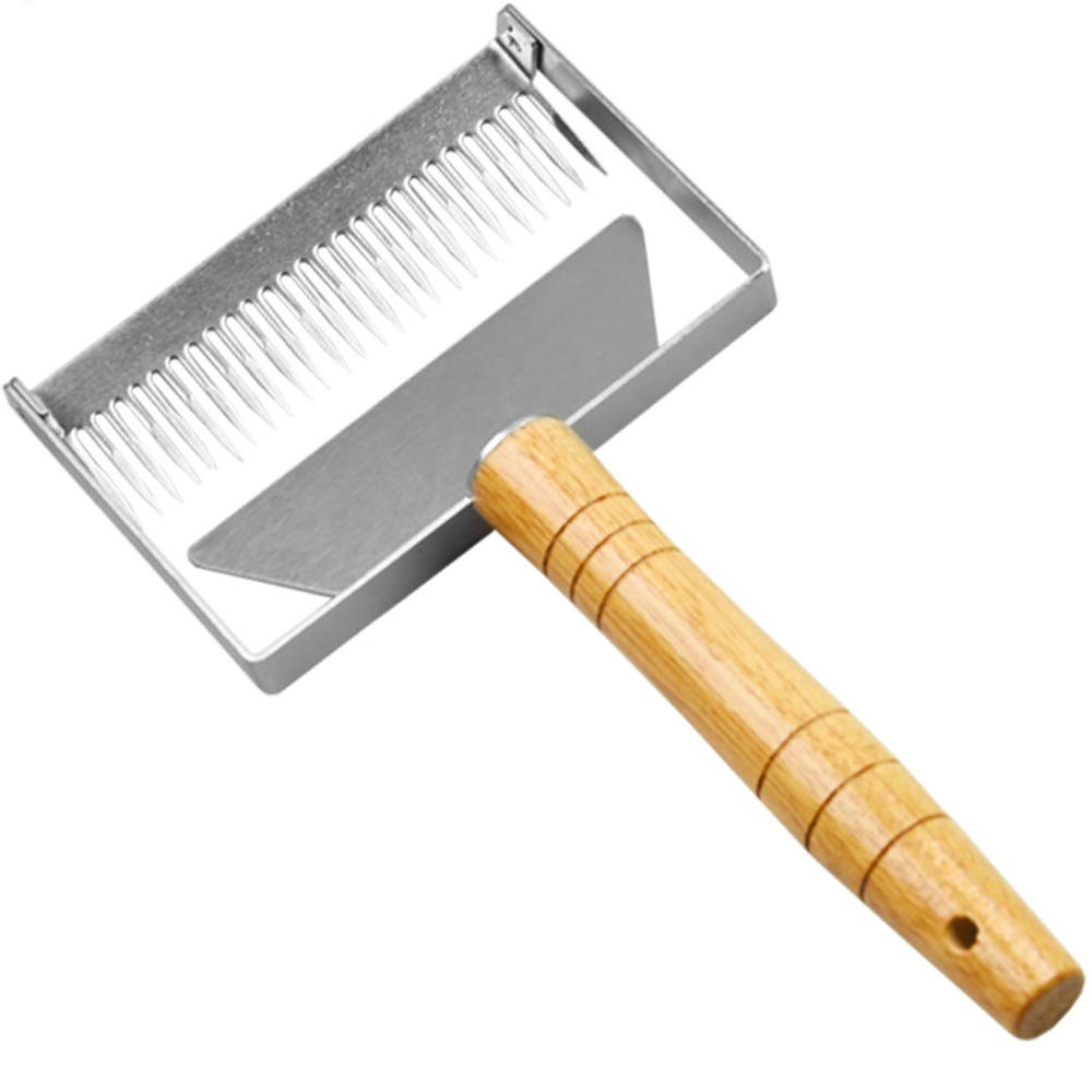 Stainless Steel Uncapping Fork Large