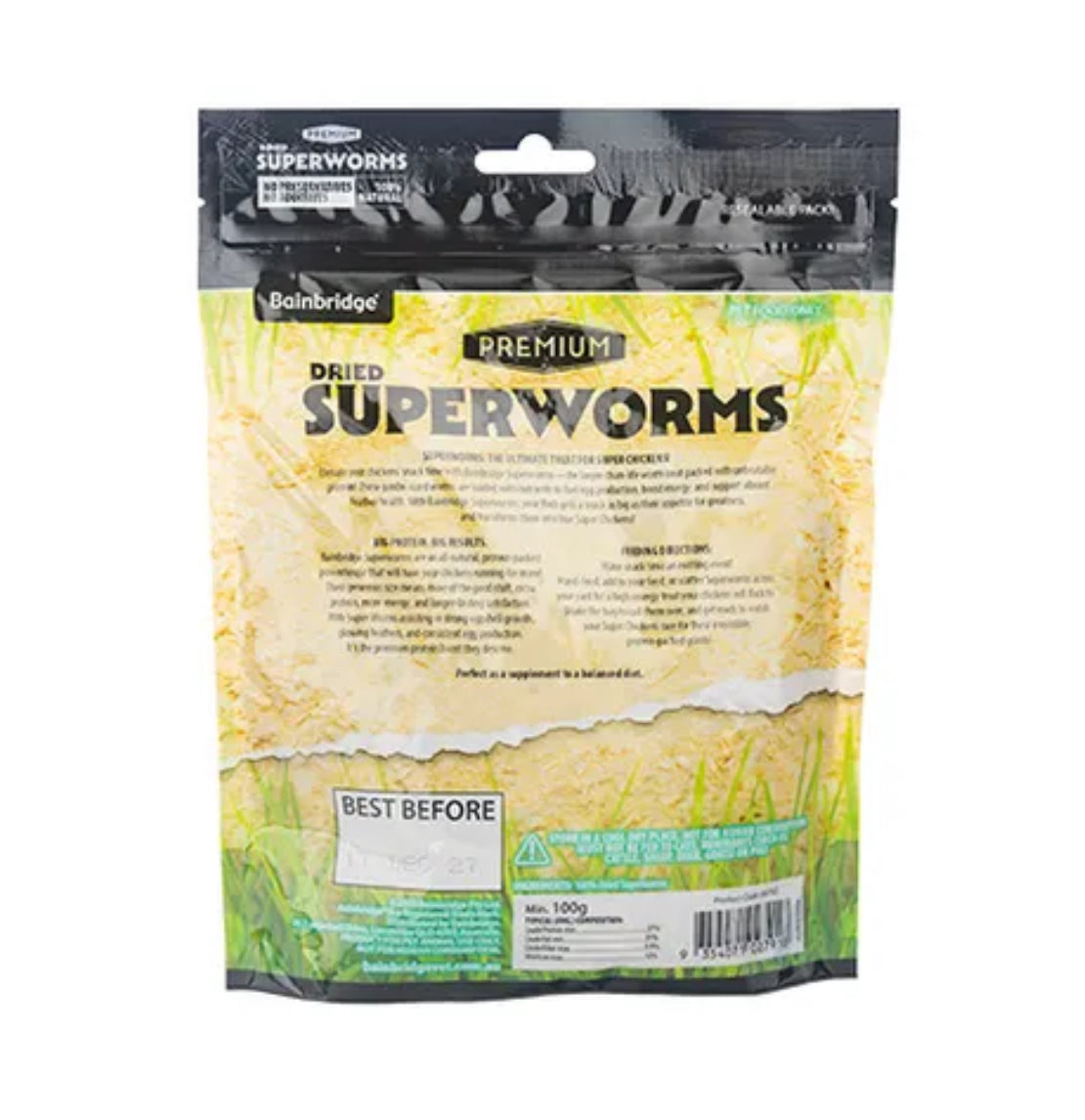 Freeze Dried Superworms