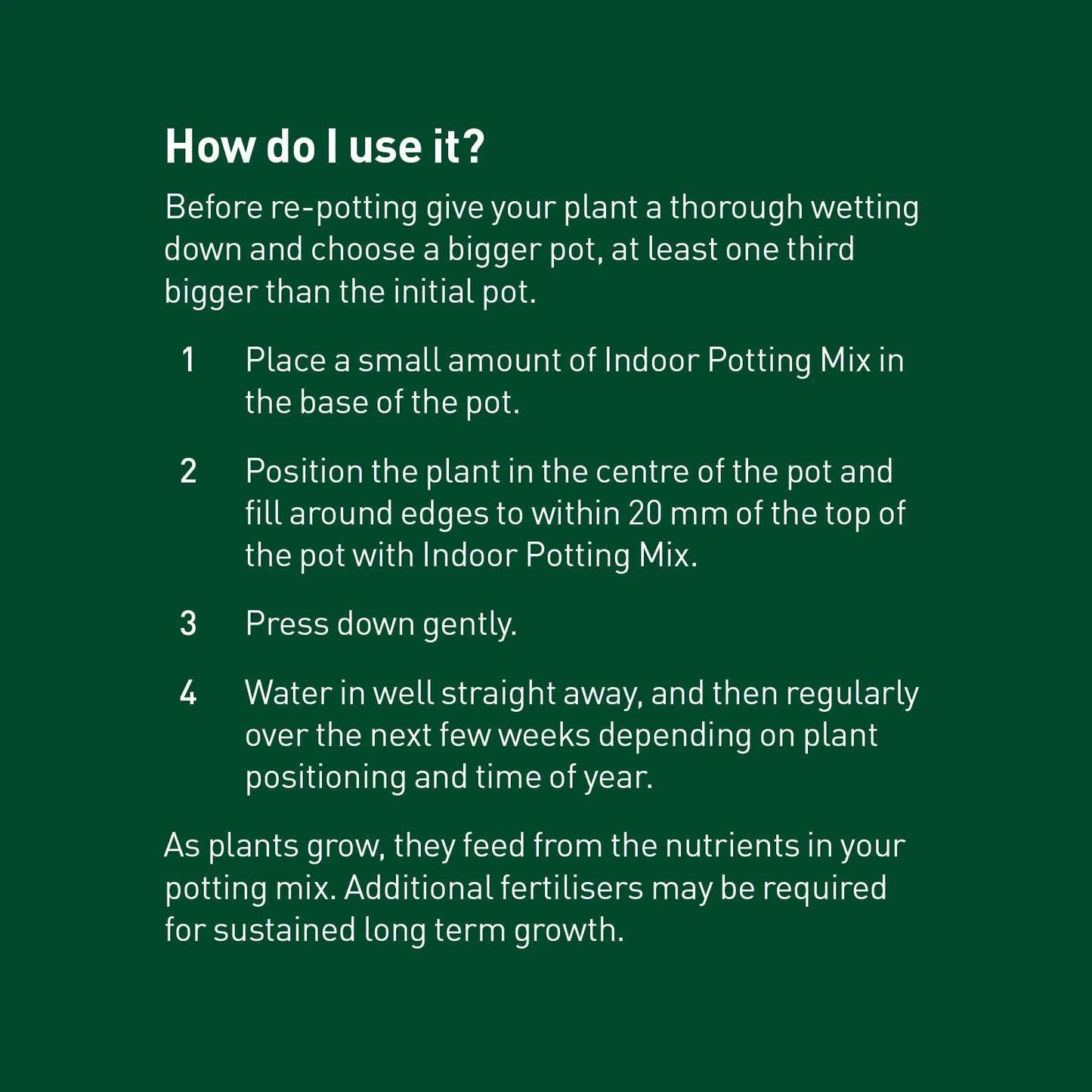 Indoor Potting Mix 22L