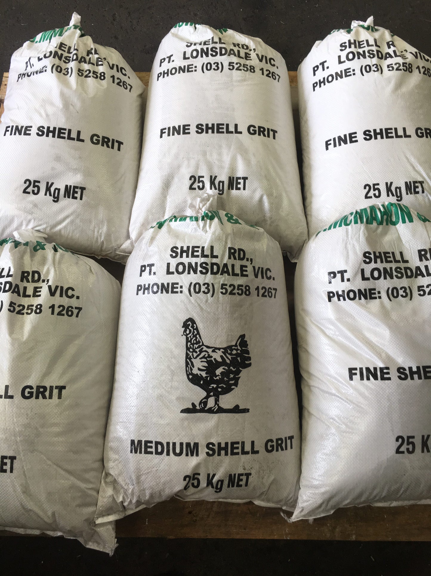 Fine Shell Grit