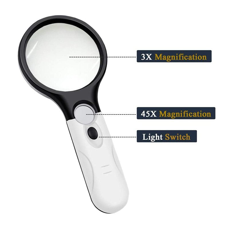 Magnifying Glass with LED light