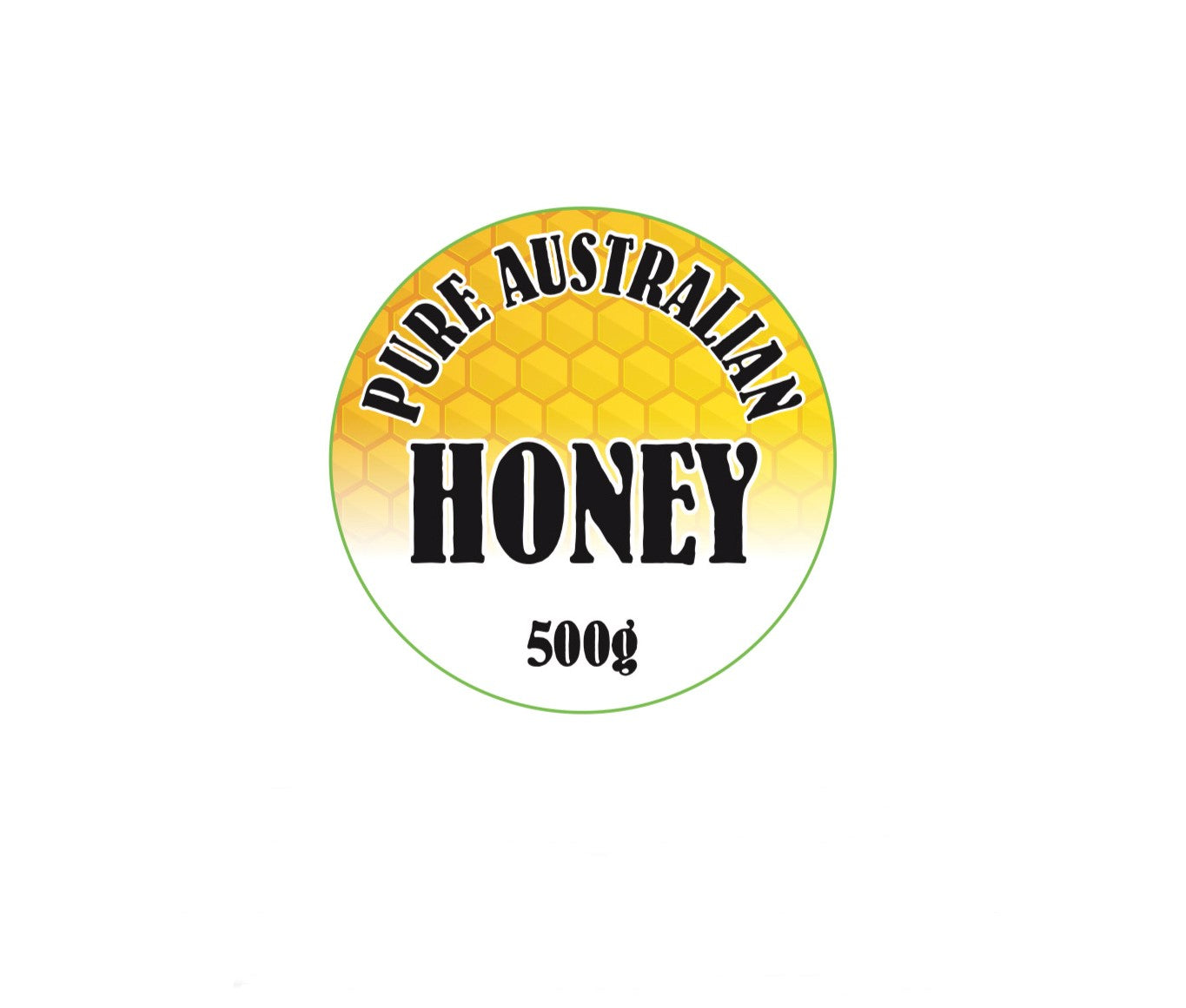 500G Generic Honey Label Front