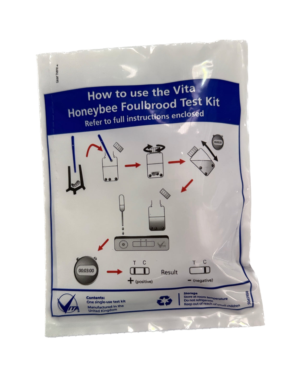 American Foulbrood (AFB) Test Kit - EXP 07/2024