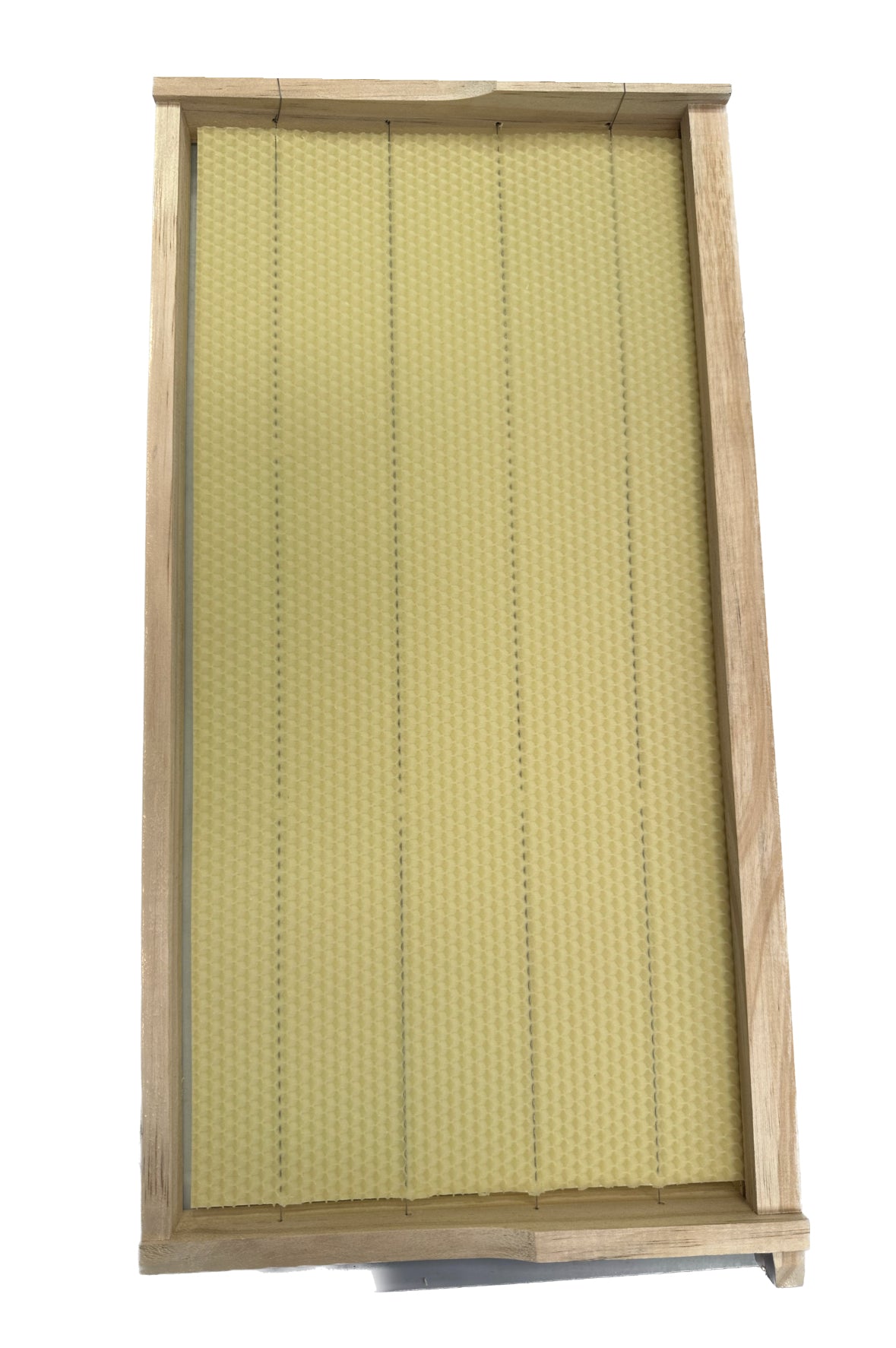 Frame with Wax Foundation