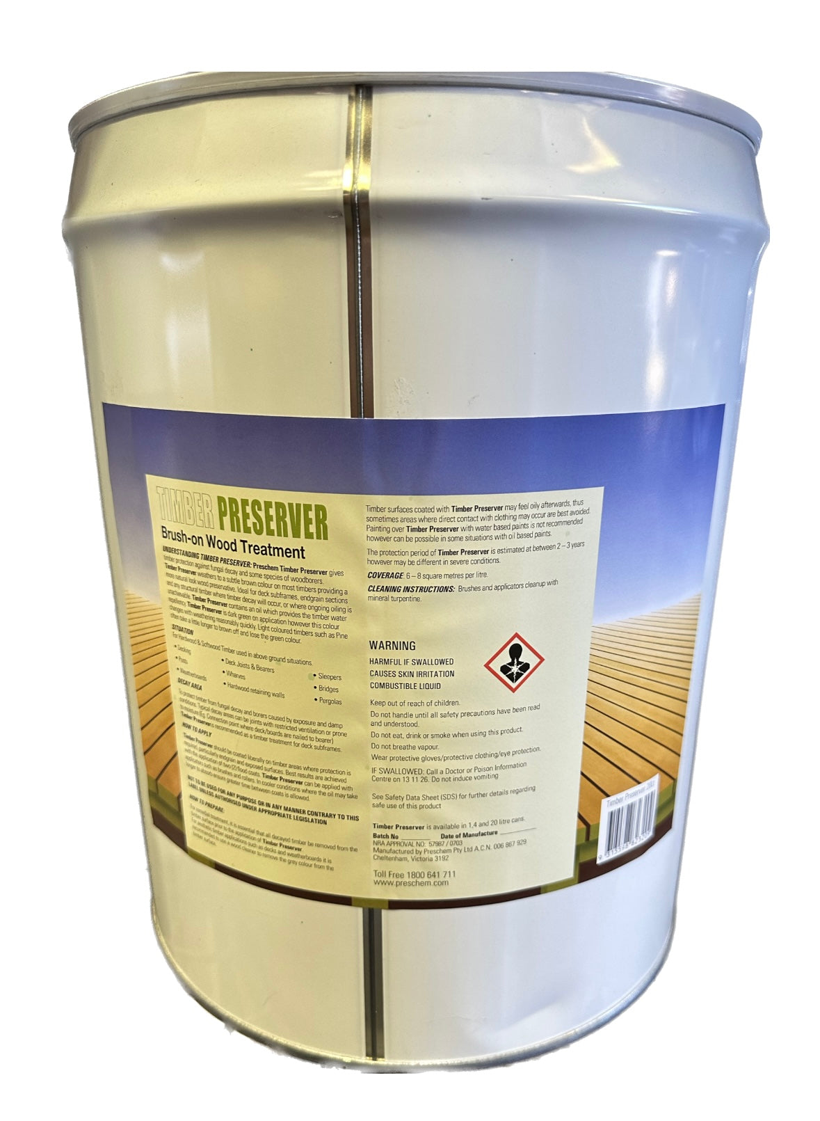 CN Timber Oil 20L Copper Naphthenate