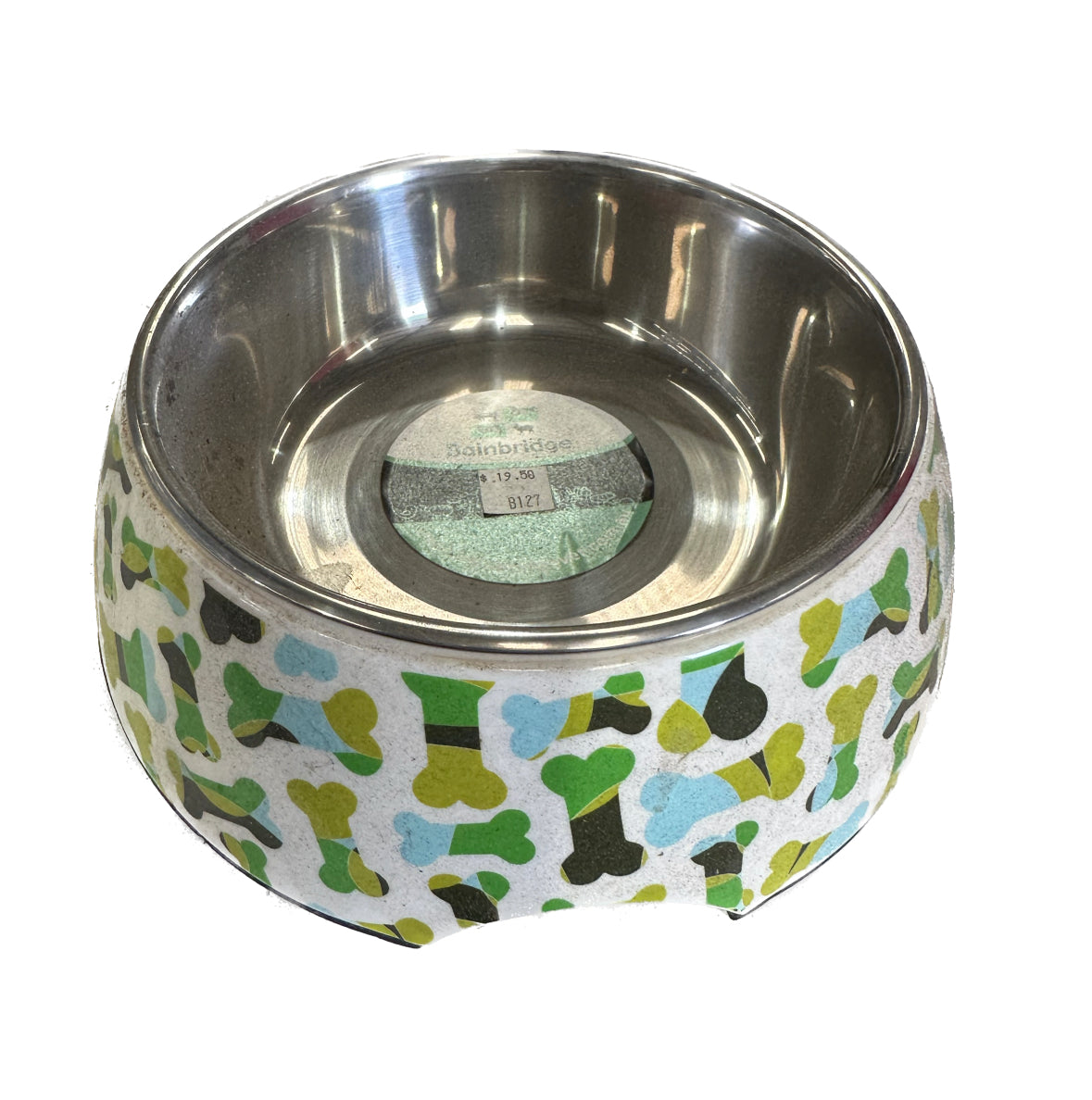 Dog Bowl with Patterns