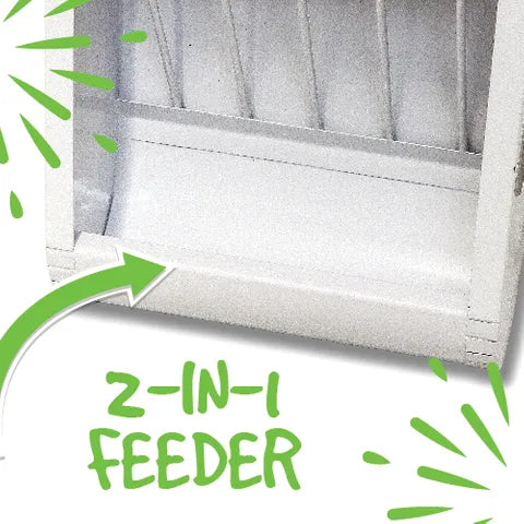 Hay & Pellet Feeder - Small Animals