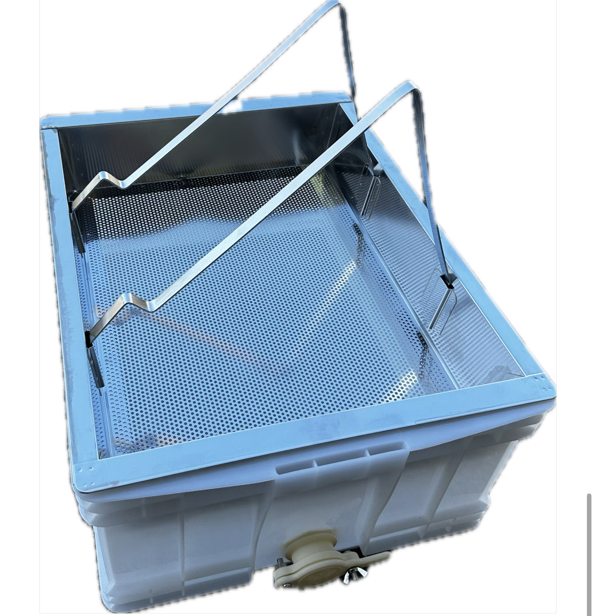 Uncapping Tray with Storage Unit