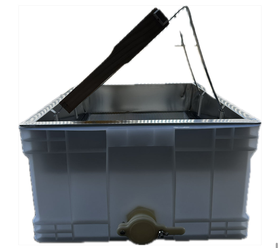 Uncapping Tray with Storage Unit
