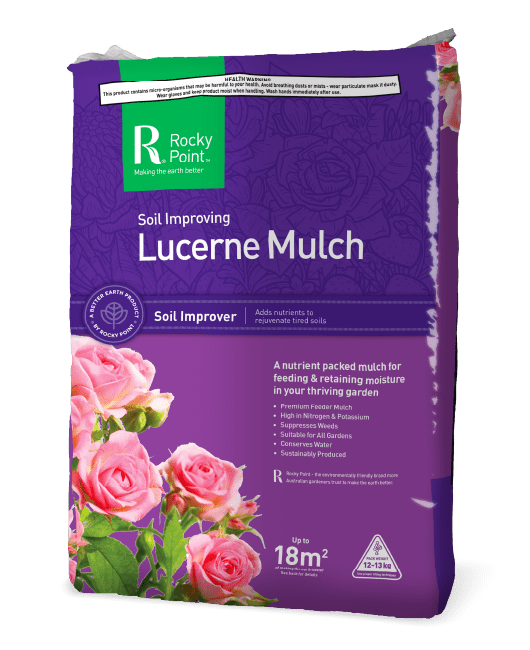 Lucerne Mulch 18sqm Bale