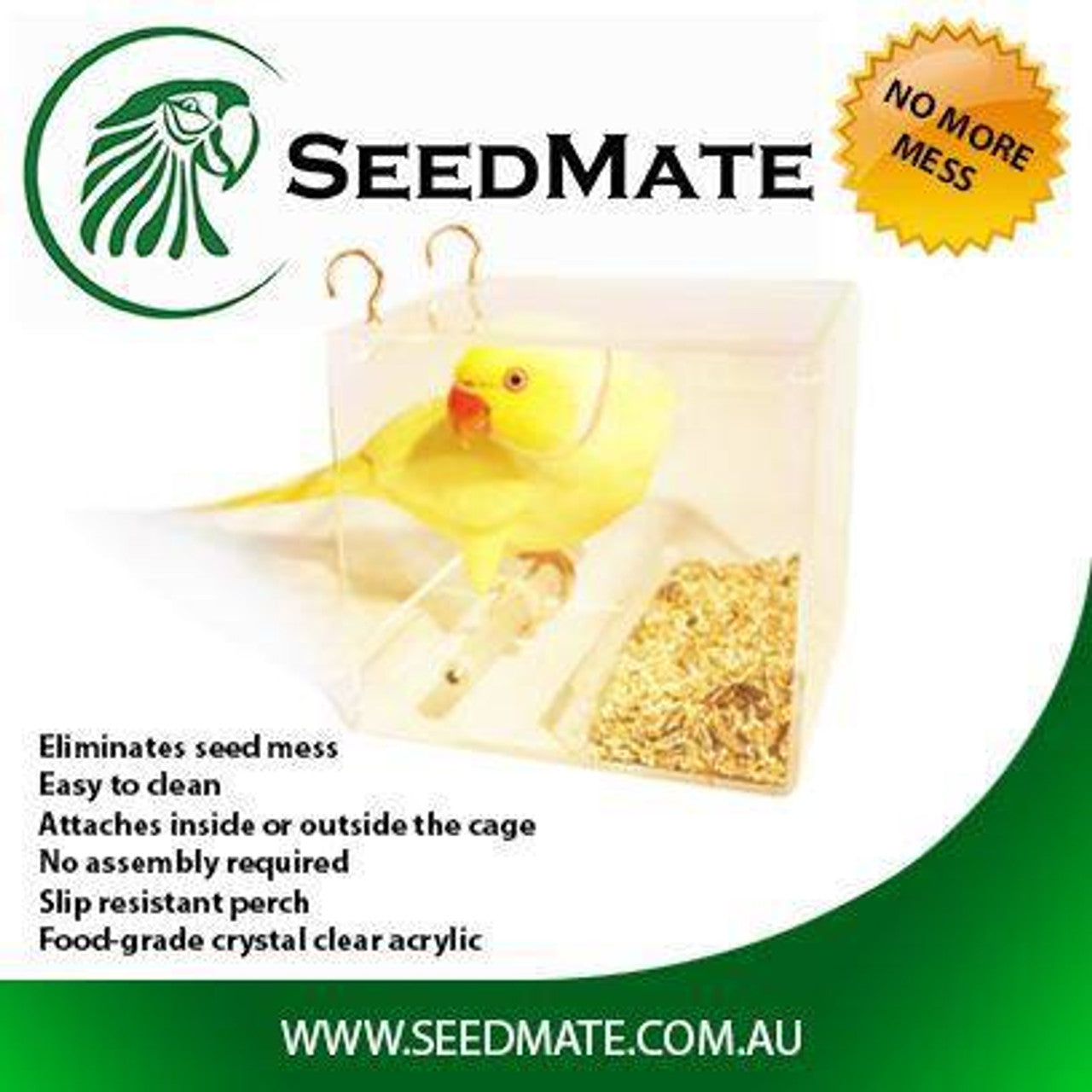 SeedMate NO-MESS Bird Feeder