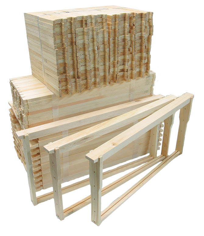 Full Depth Grooved Bottom Bar Unassembled