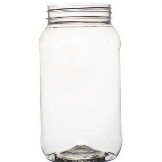 1kg PET Round Jars & TE Lid