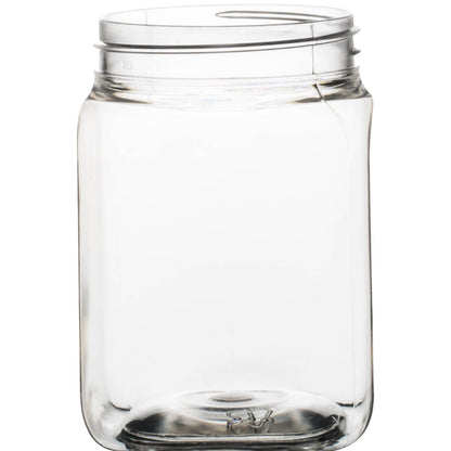 250g PET Square Jar & Lid