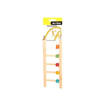 Bird Toy Ladder with Beads
