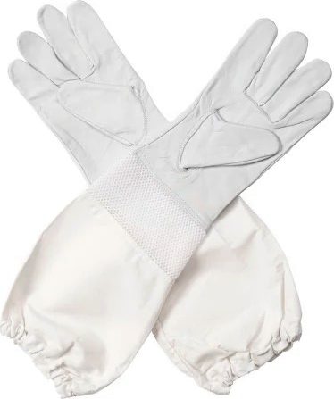 Ventilated Sheepskin Polyester Cotton Gloves
