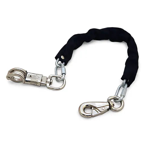 Dog Ute Chain with Quick Release Panic Snap