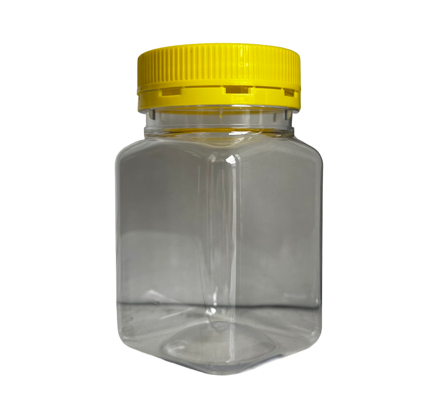 500g PET Square Jar & TE Lid
