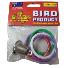 Plastic Olympic Rings with Bell