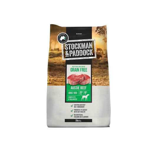 Stockman & Paddock Working Dog Food GRAIN FREE BEEF