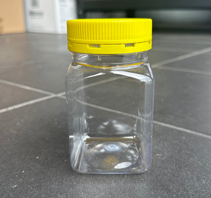 500g PET Square Jar & TE Lid