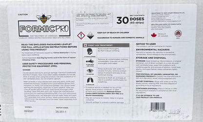 Formic Pro Strips 30 Treatments