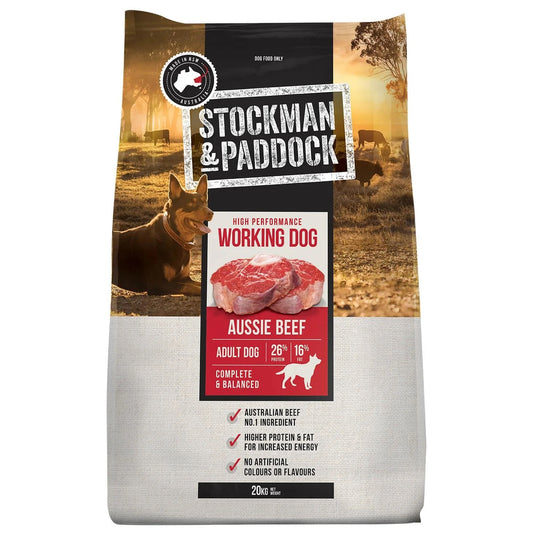 Stockman & Paddock Working Dog Food BEEF