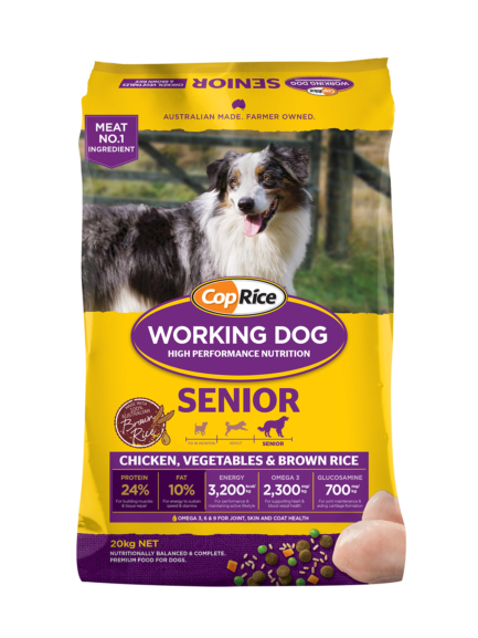 CopRice Working Dog Senior food