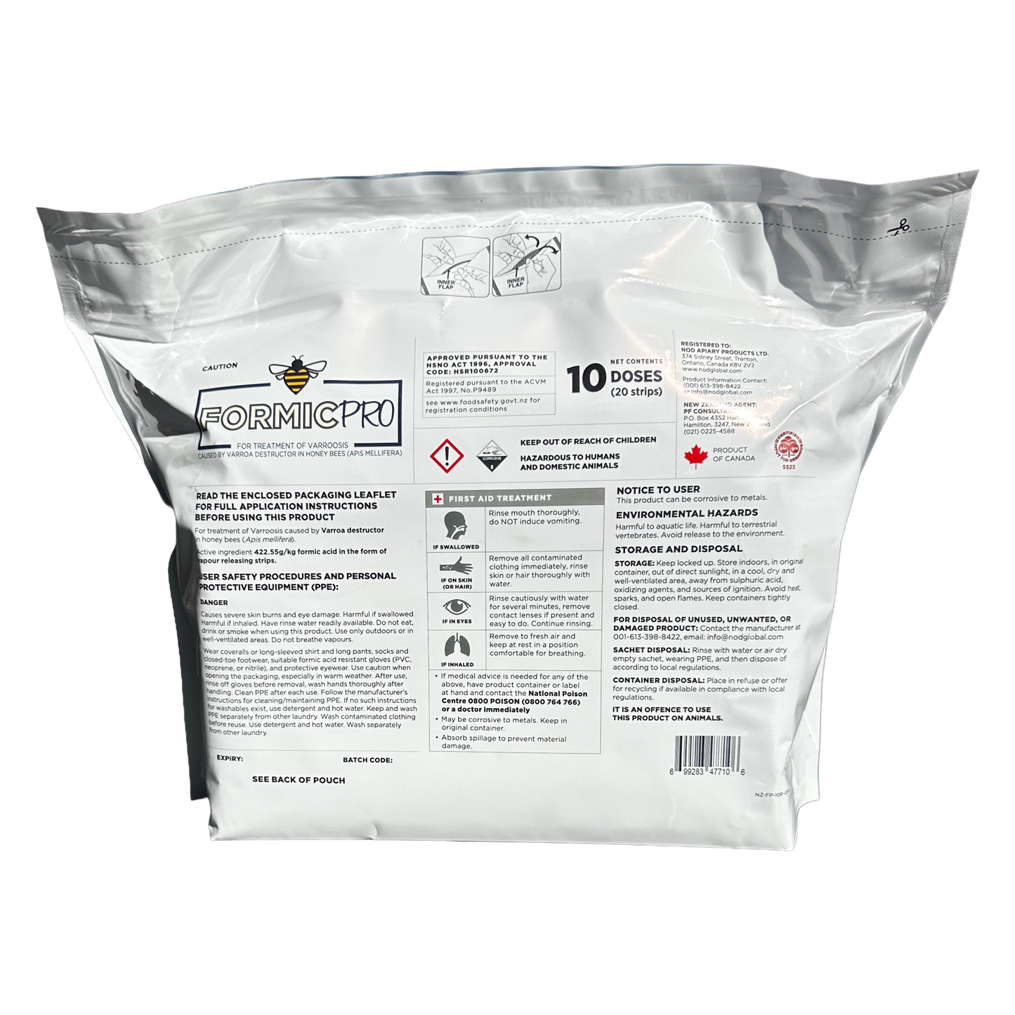 Formic Pro Strips 10 Treatments
