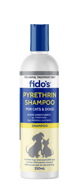 Fido's Pyrethrin Shampoo 250ml