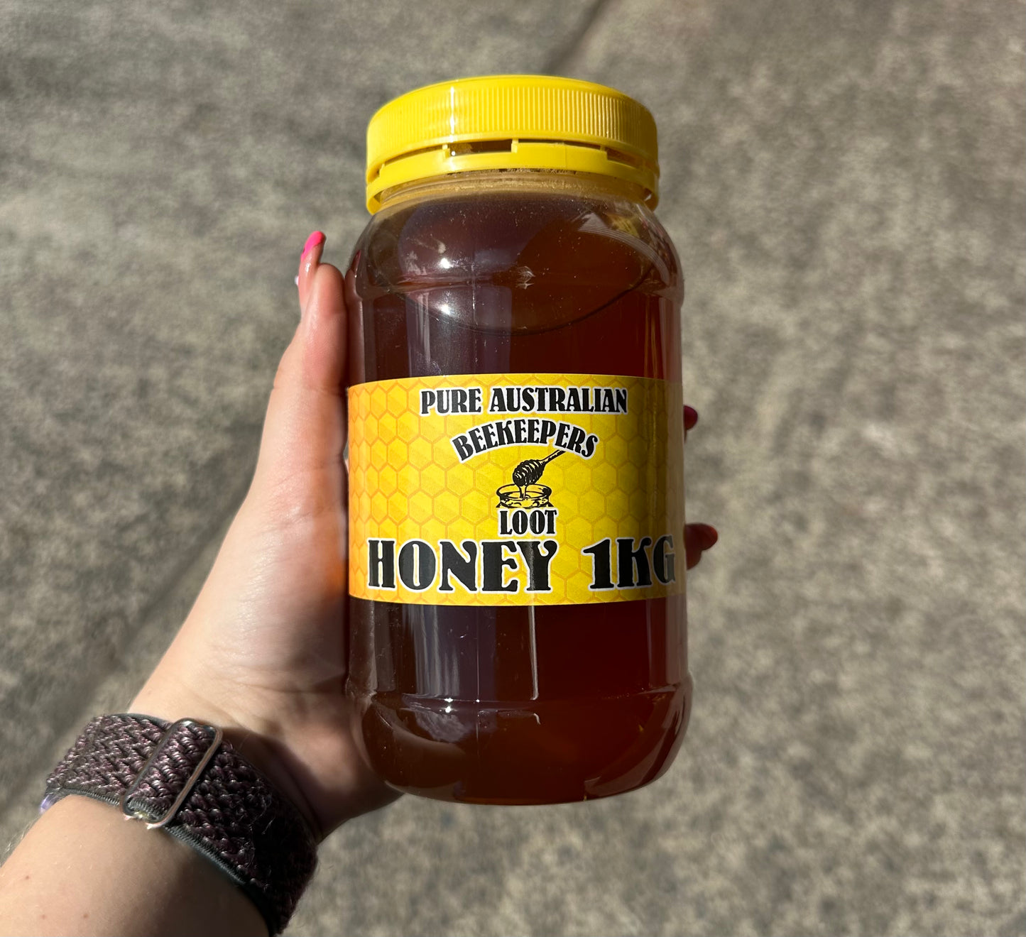 1kg Honey Jar