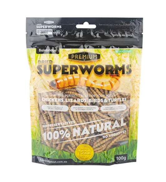 Freeze Dried Superworms