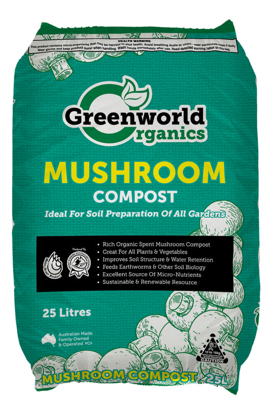 Greenworld Oraganics Mushroom Compost 25L