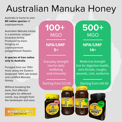 500g Manuka Honey - MGO 500+