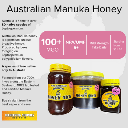 3kg Manuka Honey - MGO 100+