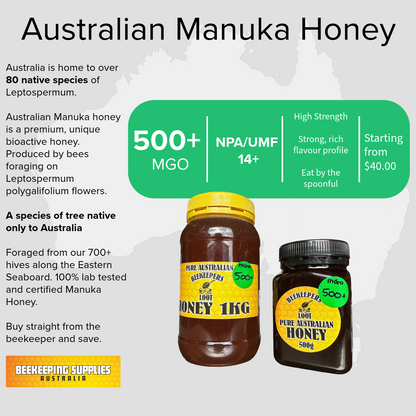 500g Manuka Honey - MGO 500+