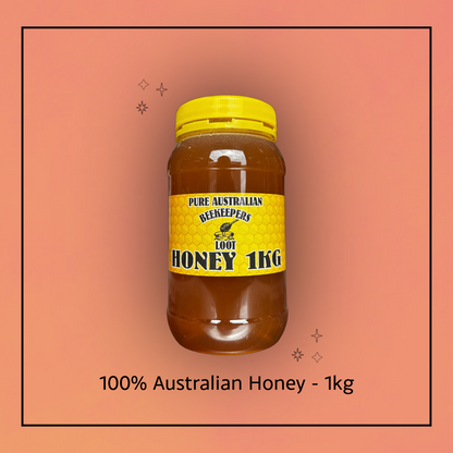 1kg Honey Jar