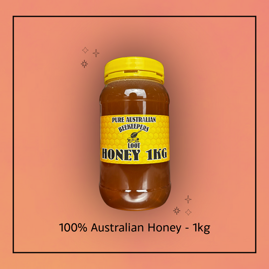 1kg Honey Jar
