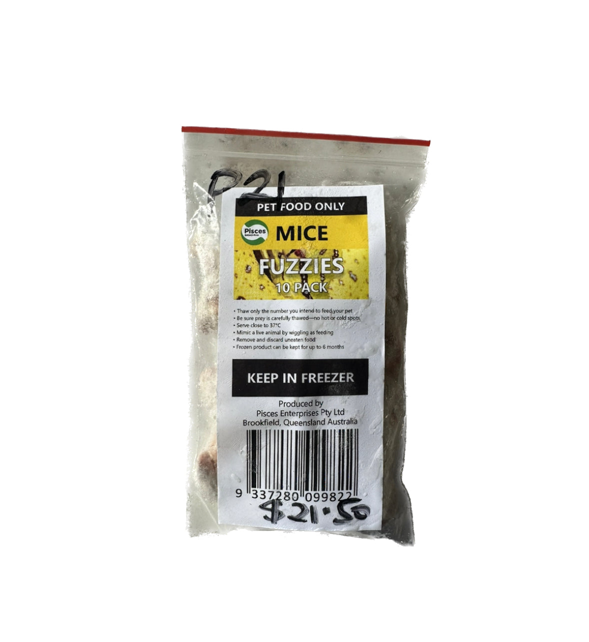 Frozen Mice Fuzzies - 10 Pack