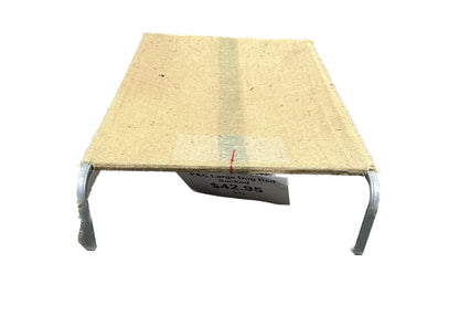 Hessian Dog Bed Complete with Frame