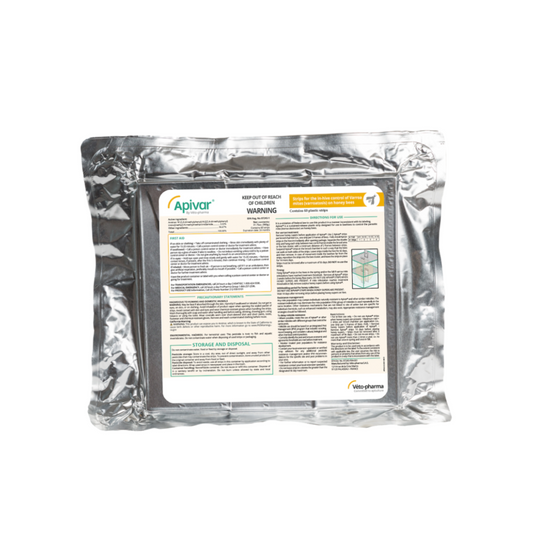 Apivar Strips 60 Pack (30 Treatments)
