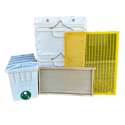 Nuplas Double Hive Pack with Bees