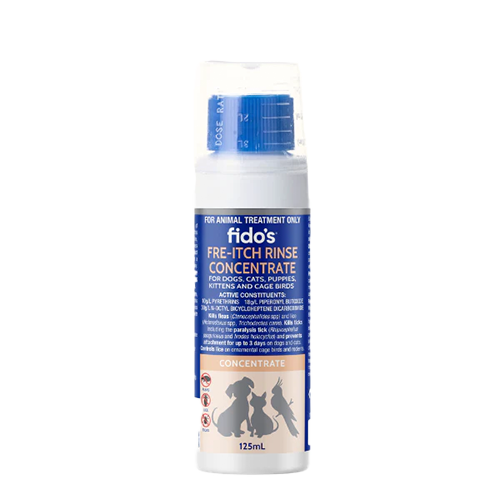 Fido's Fre-Itch Rinse Concentrate 125ml