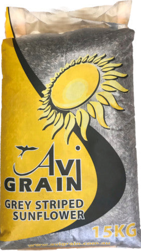 Avigrain Grey Striped Sunflower Seeds