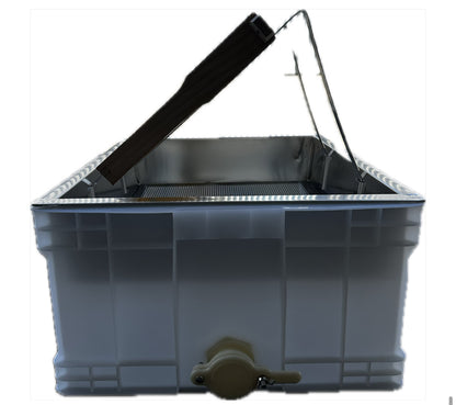 Uncapping Tray with Storage Unit