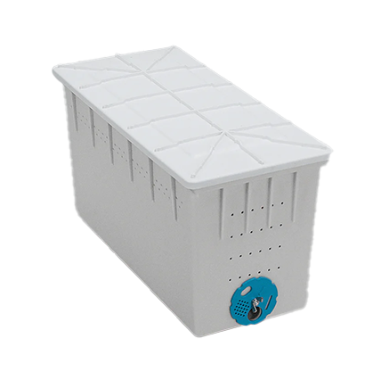 Nuplas 5 Frame Plastic Nuc Box
