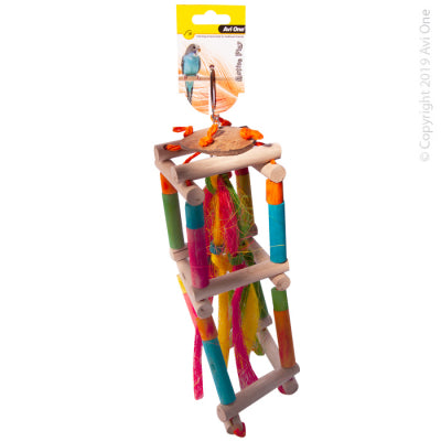 Parrot Toy Wooden Jungle Gym Large 37cm