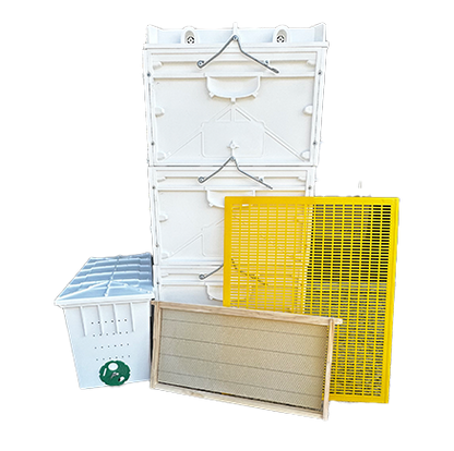 Nuplas Triple Hive Pack with Bees