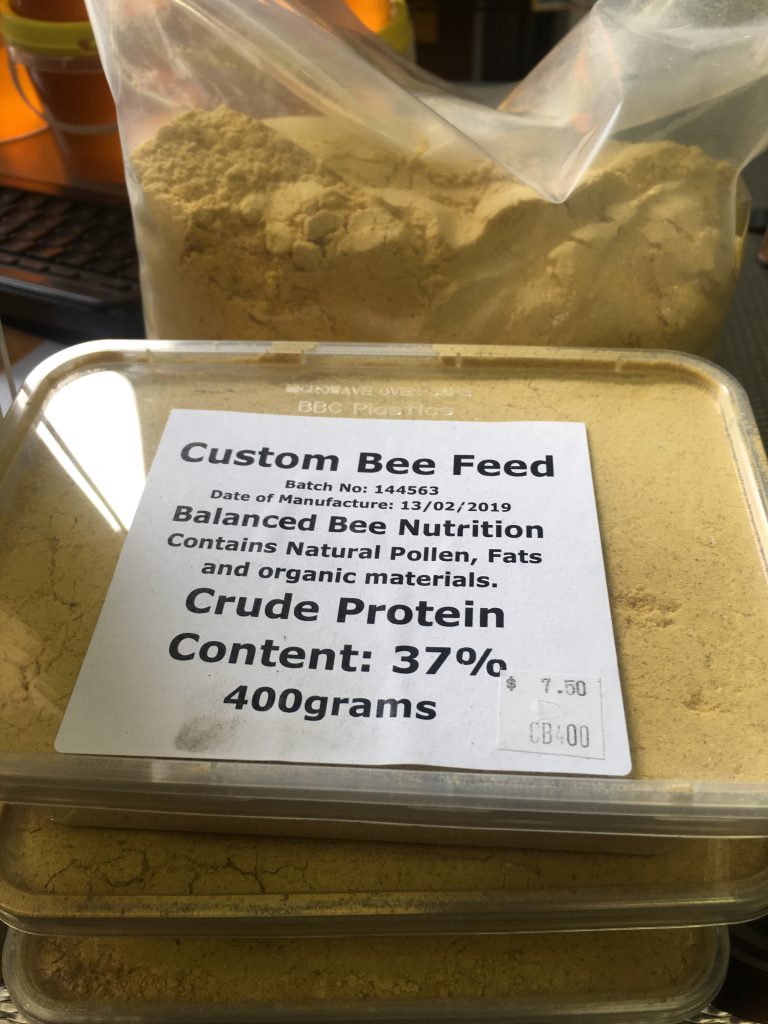 Custom Bee Feed 400grams Beekeeping Supplies AustraliaBeekeeping